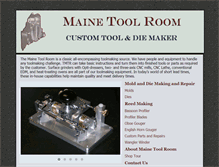 Tablet Screenshot of maine-toolroom.com